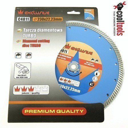 Tarcza diamentowa Turbo C4811 Corona Exclusive