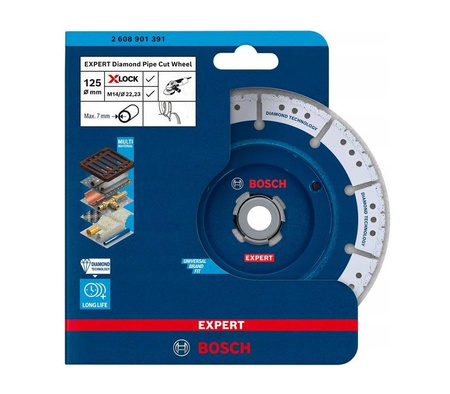BOSCH TARCZA DIAM DO RUR 125mm X-LOCK %%%
