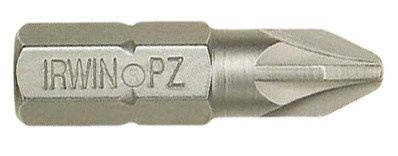 Grot Pozidriv Pz1 L=25 mm 1/4" 2 szt. Irwin 10504397