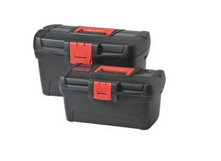 CURVER ZESTAW SKRZYNEK HEROBOX BASIC 13" + 16"    /CZARNY/ CZERWONY