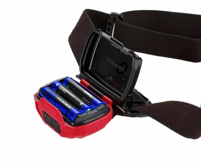 AWTOOLS BLACK LINE LATARKA CZOŁOWA DUOBEAM CREE LED 3xAAA
