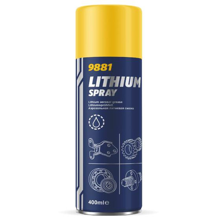 MANNOL spray litowy 400ml 9881