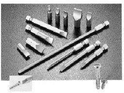 JONNESWAY KOŃCÓWKA PŁASKA  5 x 25mm NA 6-KĄT 1/4"