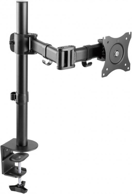 SOS 1010 MONITOR DESK MOUNT SINGLE STELL