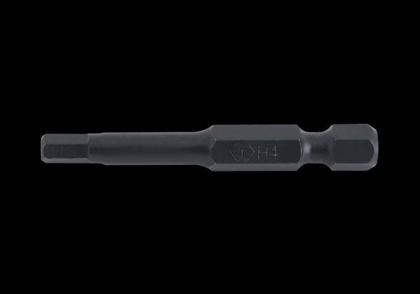 KING TONY KOŃCÓWKA 1/4" HEX  4x 110mm...