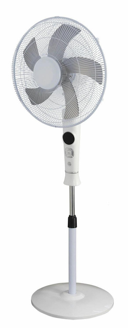 VOLTENO WENTYLATOR PODŁOGOWY BIAŁY+ PILOT+WYŚWIETLACZ 40cm