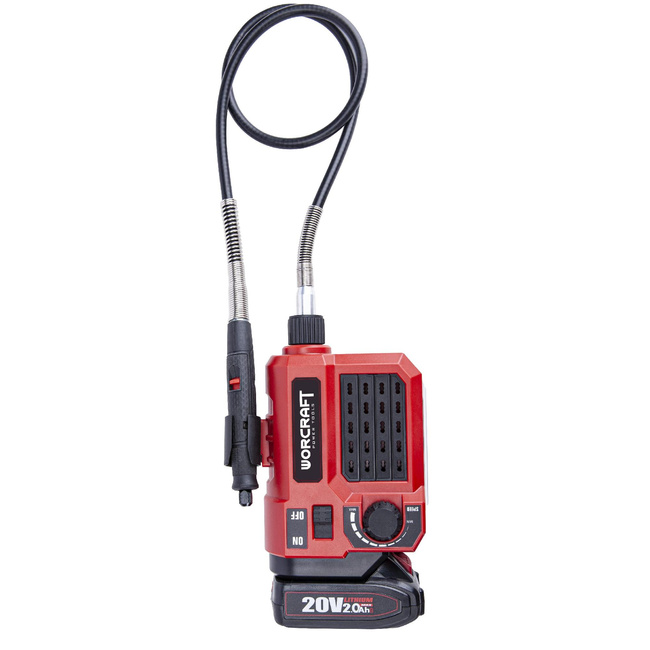 Mini szlifierka akumulatorowa Li-ion 20V z akcesoriami CEMGS20Li - WORCRAFT