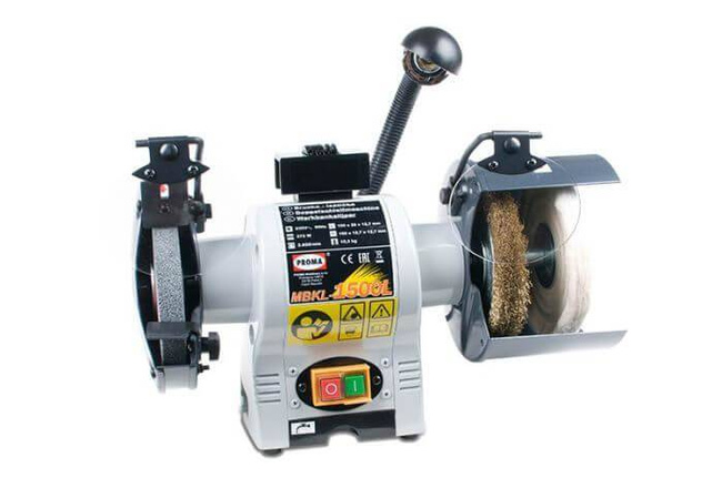 PROMA SZLIFIERKA STOŁOWA Z TARCZĄ DO