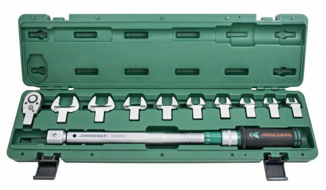 Klucz dynamometryczny 1/2" 60-340Nm z wymiennymi końcówkami Jonnesway T30340NS
