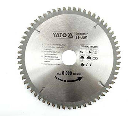 YATO PIŁA TARCZOWA DO ALUMINIUM 300x30mm 100-ZĘBÓW    6097