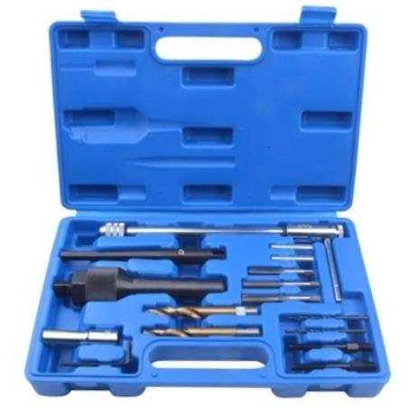 Quatros Zestaw do demontażu urwanych świec żarowych 8mm / 10mm QS20339