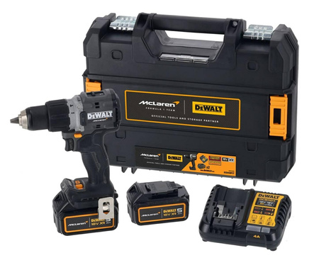DEWALT WKRĘTARKA 18V DCD85MP2T 90Nm 2x5,0Ah BL TSTAK MCLAREN