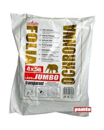 FOLIA MALARSKA 4*5 JUMBO GRUBA TRANSPARENTNA