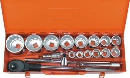 Zestaw kluczy nasadowych 3/4" 22-65mm 12-kąt. Corona / Richmann Exclusive C2701