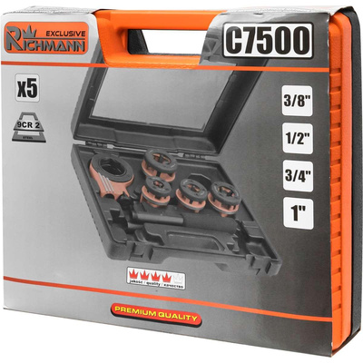 GWINTOWNICA DO RUR 3/8' - 1' 5 ELEM. RICHMANN EXCLUSIVE C7500