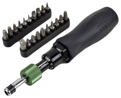 Wkrętak dynamometryczny 1/4" 4-9 Nm z zestawem bitów Jonnesway T354090