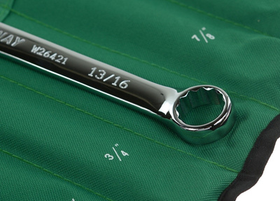 Zestaw kluczy płasko-oczkowych calowych 11 szt. JONNESWAY 