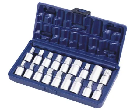 Komplet kluczy do korków oleju 18 szt.CTL012