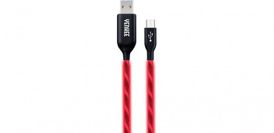 YCU 231 RD LED Micro USB cable YENKEE