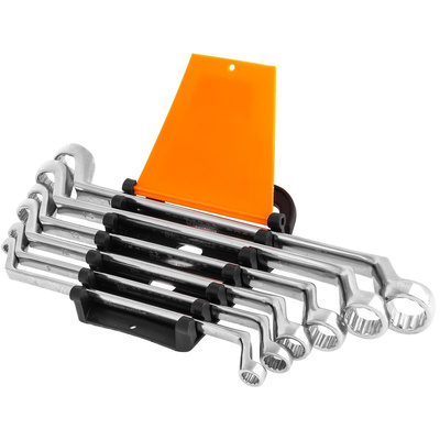 Zestaw kluczy oczkowo giętych 6 - 17 mm (6 sztuk)  Corona C6805