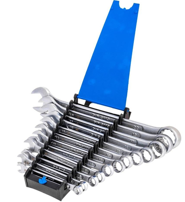 Zestaw kluczy płasko-oczkowych 6-22mm na panelu Corona / Richmann C7343