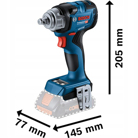 BOSCH KLUCZ UDAROWY 1/2" GDS 18V-330 HC SOLO 330Nm