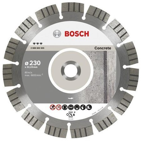 BOSCH TARCZA DIAMENTOWA 350x25,4 SEG CONCRETE