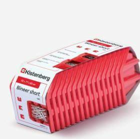 KUWETY  4 BINEER SHORT 16 SZT. CZERWONE 234x77x92mm
