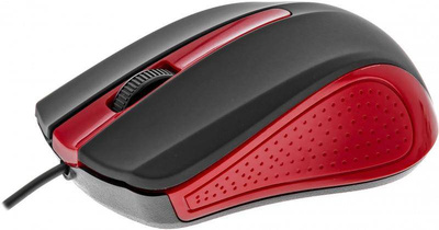 YMS 1015RD Suva Mysz USB Czerwona YENKEE