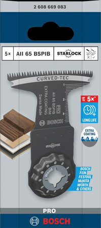 BOSCH MT BRZESZCZOT WIELOFUNKCYJNY PRO AII 65 BSPIB 65 x 40 mm /5szt.