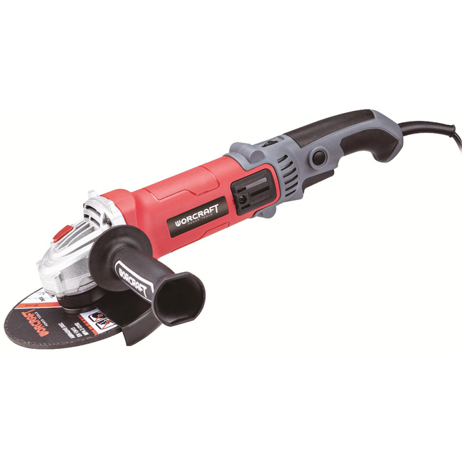 Wielofunkcyjna szlifierka kątowa 125mm z regulacją prędkości AG14125S - WORCRAFT