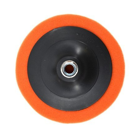 AWTOOLS DYSK 180mm POLERSKI GĄBKA POMARAŃCZOWA M14 ŚREDNIA