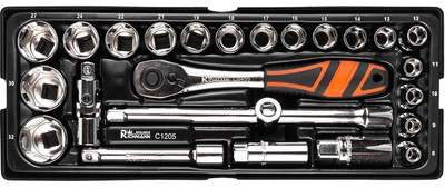 Zestaw kluczy nasadowych 1/2" 8-32 mm Corona Exclusive C1205