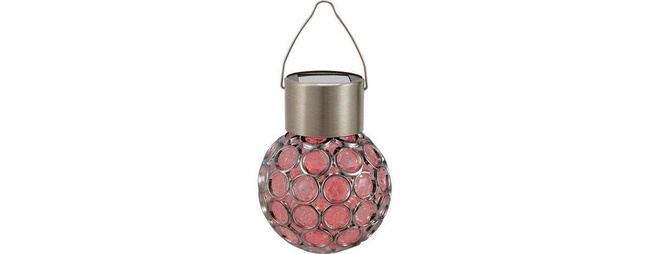LAMPKA SOLAROWA WISZĄCA RGB