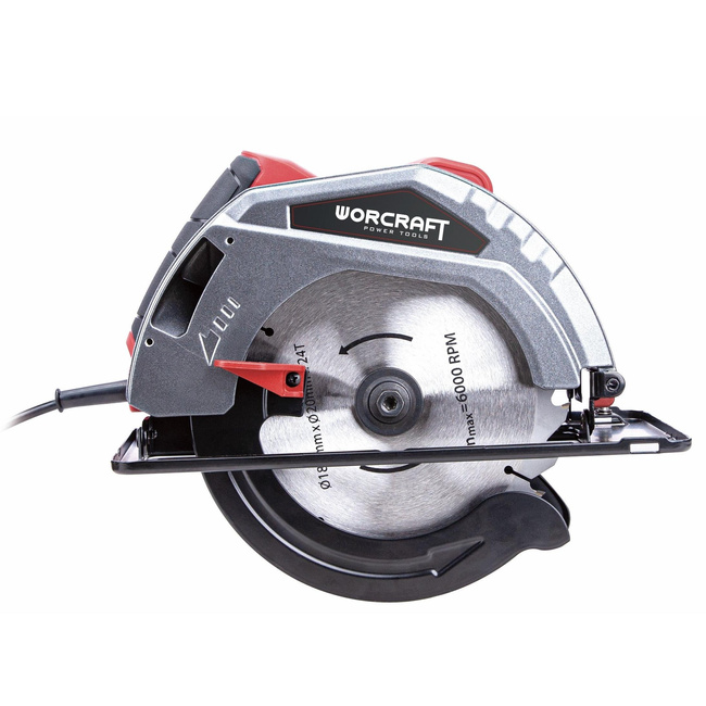 Piła tarczowa, 185mm 1500W CS15185 - WORCRAFT