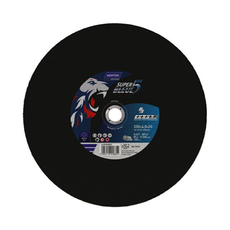 NORTON TARCZA. 350 x4,0 x 20 A 24 T-BF41 DO METALU DO STHILA