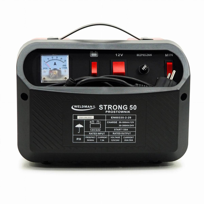 PROSTOWNIK WELDMAN STRONG 50 Z ROZRUCHEM 12V/24V