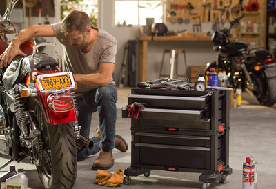 KETER REGAŁ 2 SZUFLAD TOOL CHEST SET
