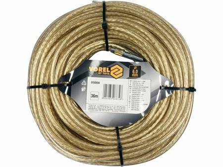 VOREL LINKA CELNA STALOWA 6mm*36m