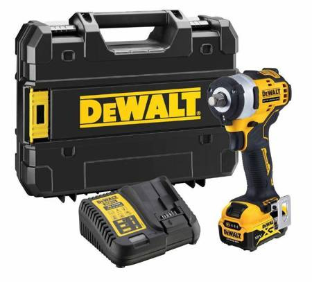 DEWALT.KLUCZ UDAROWY 1/2" 12V 1x5,0Ah +OSŁONA GUMOWA DCF901P1G