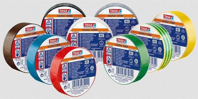 TESA TAŚMA IZOLACYJNA CZARNA 19mm x 20m 5000V