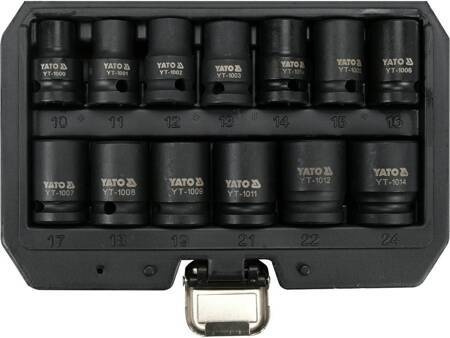 YATO NASADKI UDAROWE 13cz. 1/2"   10-24mm