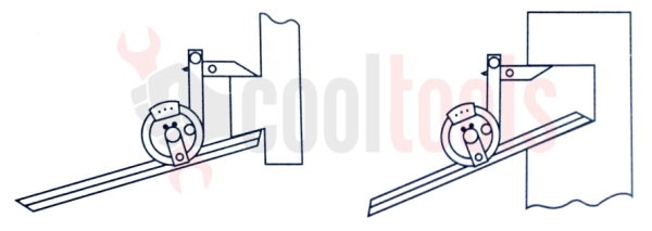 Kątomierz tarczowy precyzyjny 0-90° Limit 122580103