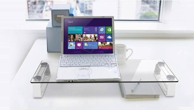 SOS 5000 TABLETOP MONITOR RISER STELL