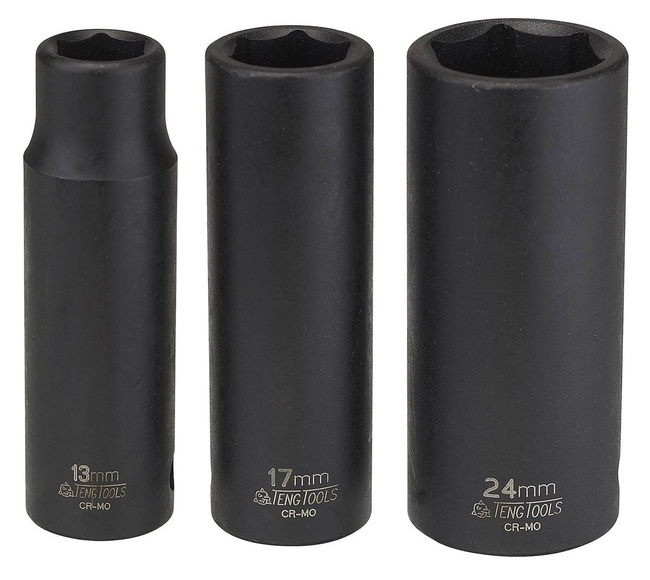 Nasadka udarowa długa cienkościenna 1/2" 15 mm ANSI 132440215