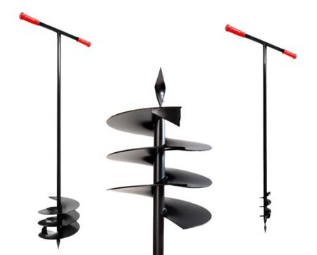 AWTOOLS ŚWIDER RĘCZNY DO GLEBY FI 200mm