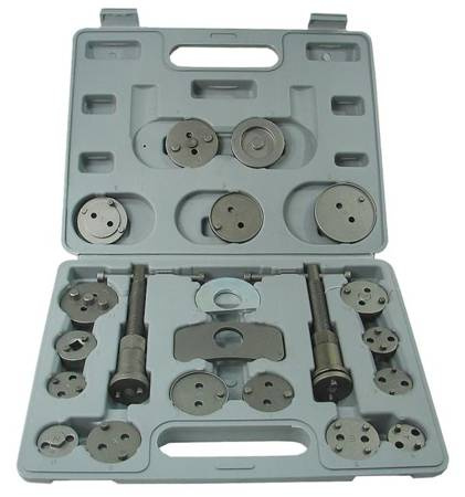 ZESTAW DO TŁOCZKÓW HAMULCOWYCH 21części /SILVER