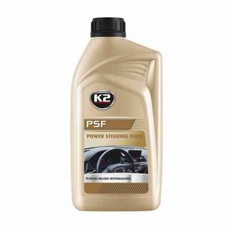 K2 PŁYN DO UKŁADÓW WSPOMAGANIA KIEROWNICY POWER STEERING FLUID BEZBARWNY 1L