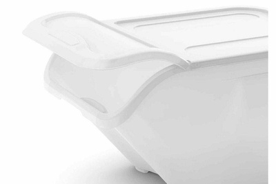 KETER KOSZ DO SEGREGACIJ ALL IN BOX L 39L MLECZNO BIAŁY