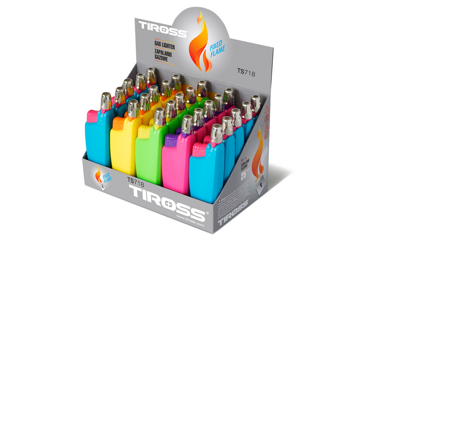 TIROSS ZAPALARKA GAZOWA WYCIĄGANA 25szt. FUGOS